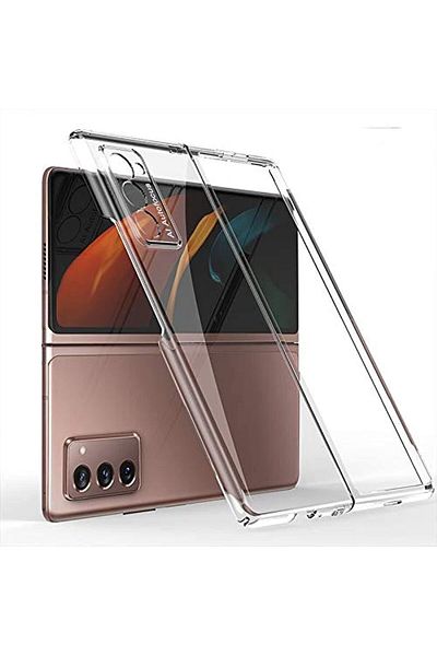AWH Clear Hard PC Case for Galaxy Z Fold 2 – Premium Protection with Sleek, Transparent Design