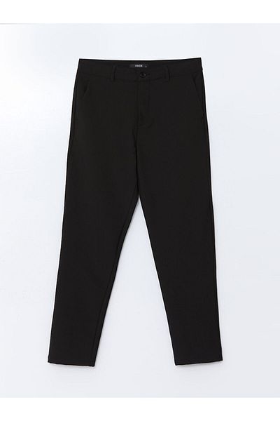 LC Waikiki Xside Men's Black Standard Fit Trousers