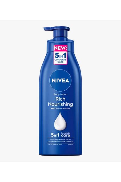 NIVEA Nivea Nourishing Body Lotion with Milk for Very Dry Skin Care, 400 ml