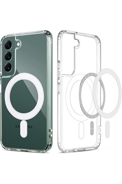 AWH Galaxy S23 Clear Case – Slim, Magnetic, Shockproof & Scratch-Resistant for Ultimate Protection
