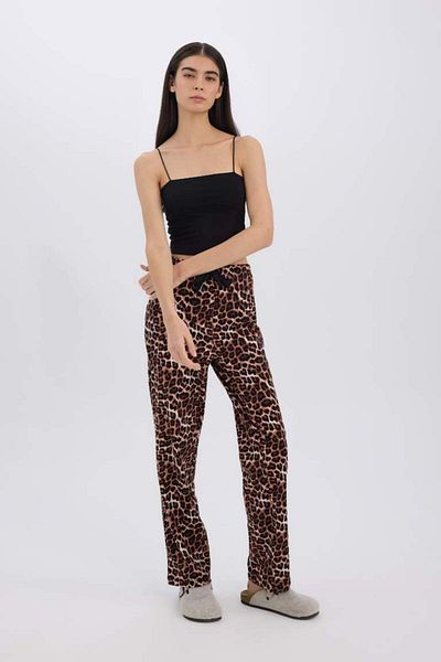 DeFacto New Season Crop Cotton Black Strappy Tank Top-Fall in Love