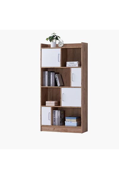 erorex Alford Elora 4-Door Bookcase with Shelves