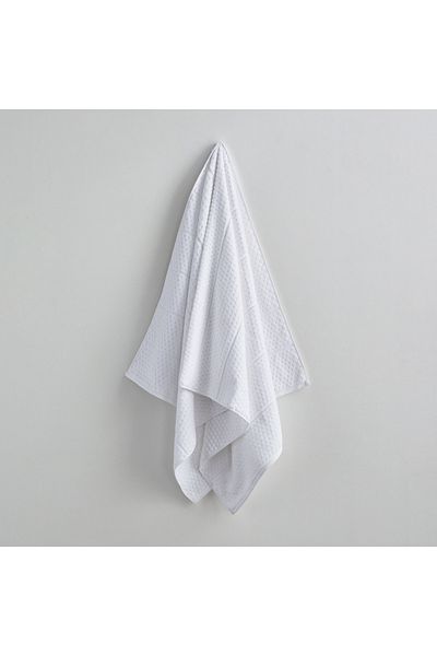 erorex Cloud Soft Serene Zero Twist Textured Bath Towel - 70x140 cm