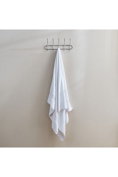 erorex White Haven Luxy Bliss Cotton Bath Sheet - 100x180 cm