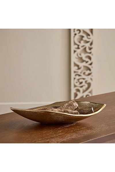 erorex وعاء أريزونا الملتوي المصنوع من الألومنيوم - 33x12.5x5.7 سم