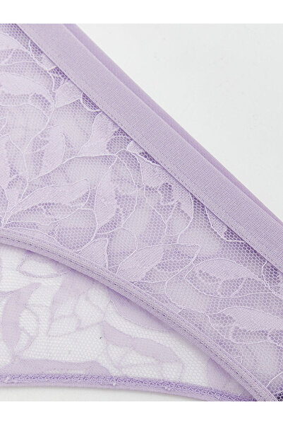 LC Waikiki LCW DREAM Lila Dantelli Bikini Külot