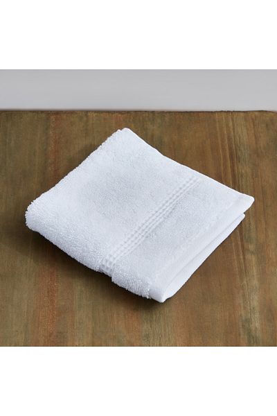 erorex White Haven Luxy Bliss Cotton Face Towel - 33x33 cm