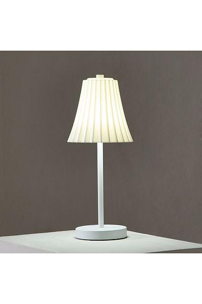 erorex Sega 3-Colour Metal LED Table Lamp - 14x14x34 cm