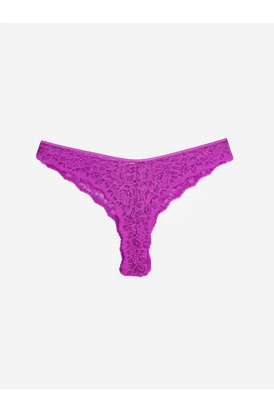 LC Waikiki Chiloți brazilian din dantelă fucsia LCW DREAM