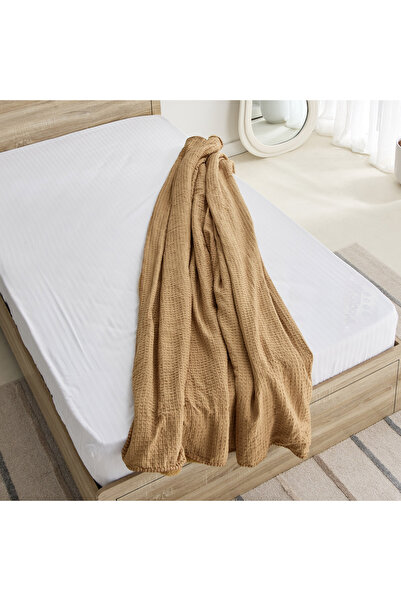 erorex Serene Waffle Double Layer Twin Blanket - 150x200 cm