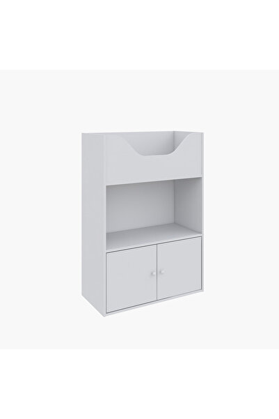 erorex Vanilla Cody 2-Door Kids Cabinet Bookcase