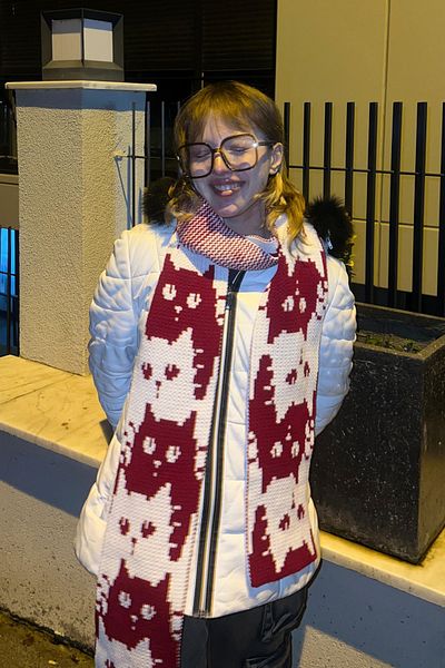 gozimy Custom Cat Scarf Set