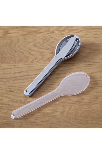 erorex Austin 3-Piece 18/0 Stainless Steel Portable Cutlery Set