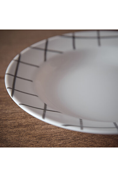 erorex Checkered Soup Plate - 23 cm
