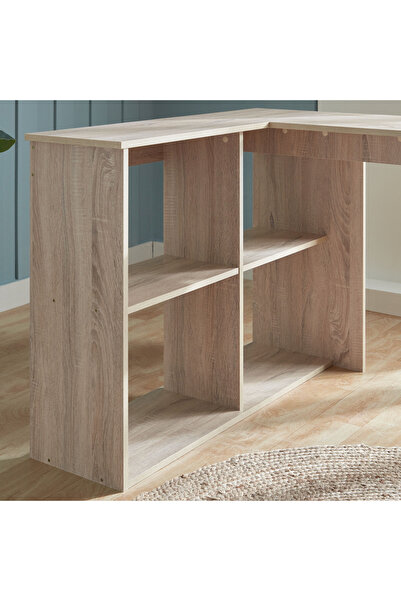 erorex Jazz Corner Study Desk with Bookcase