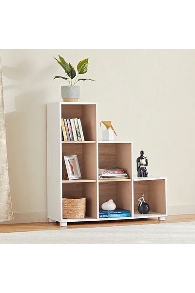 erorex Alford Lyon 6-Cube Step Bookcase
