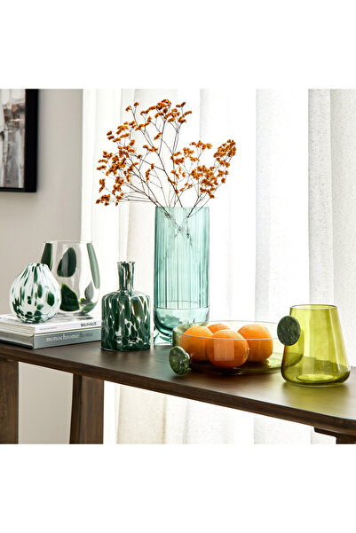 erorex Auden Speckle Glass Mini Vase - 15x15x16.5 cm