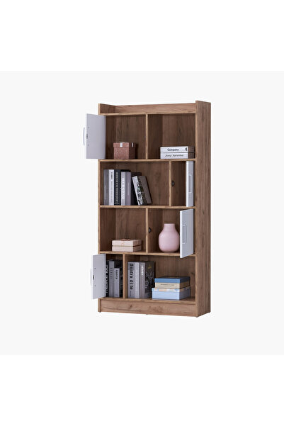 erorex Alford Elora 4-Door Bookcase with Shelves