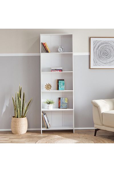 erorex Jazz Agata Bookcase with 5 Shelves