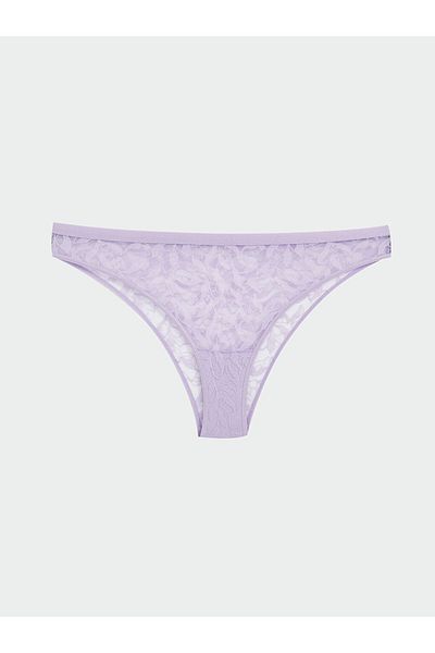 LC Waikiki Lcw Dream Brazilian Panties with Lilac Lace