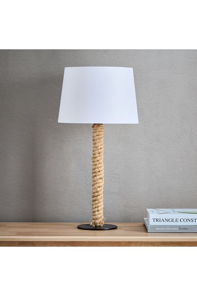 erorex Marisha Natural Manila Rope Pole Table Lamp - 30x30x58 cm