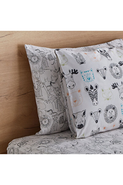 erorex Ron Zoological 2-Piece Cotton Pillow Cover Set - 50x75 cm