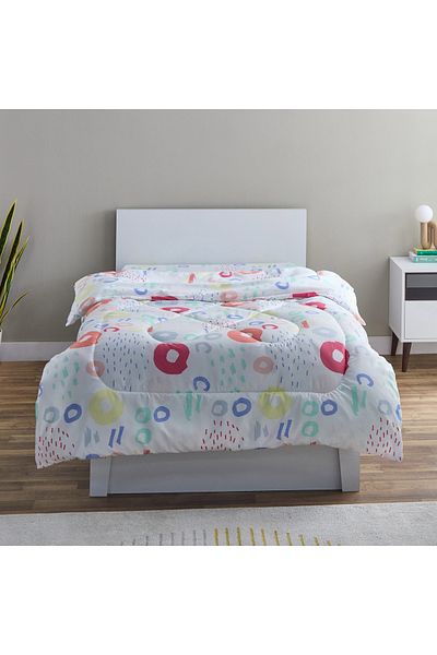 erorex Nora Regina Microfibre Single Reversible Comforter - 135x220 cm