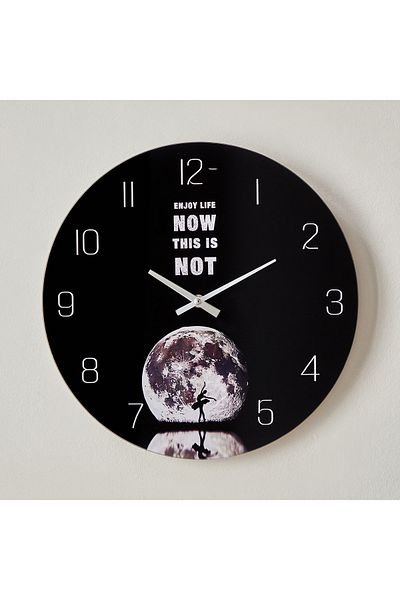 erorex Fero Tinted Clock Glass - 34x4.5x34 cm