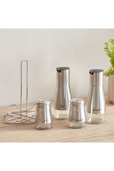 erorex Feast 5-Piece Condiment Set