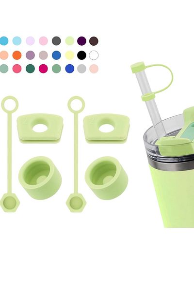 Yenigeldi Silicone Spill Proof Leak Proof Quencher Set