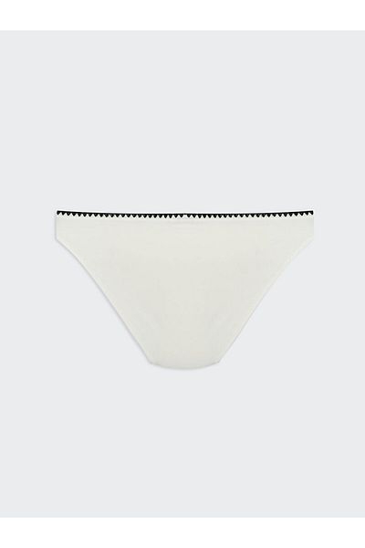LC Waikiki Lcw Dream Ecru Plain Brazilian Bikini Bottom