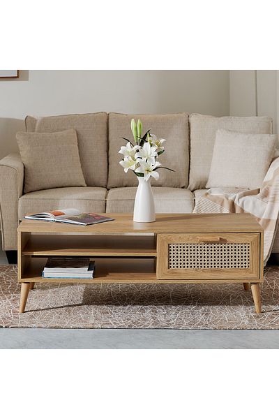 erorex Nordic Rattan Coffee Table