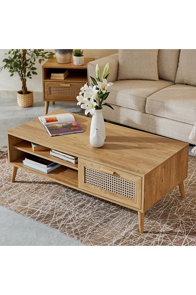 erorex Nordic Rattan Coffee Table