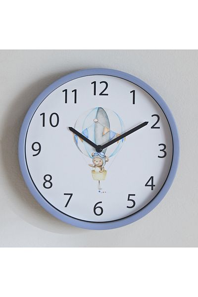 erorex Playland Hot Air Balloon Wall Clock - 22.5x22.5x3.6 cm