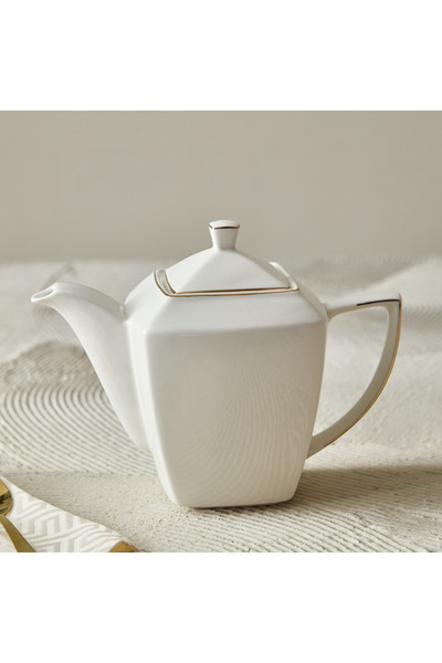 Generic إبريق شاي من الخزف الصيني الجديد من بيس - 1.6 لتر