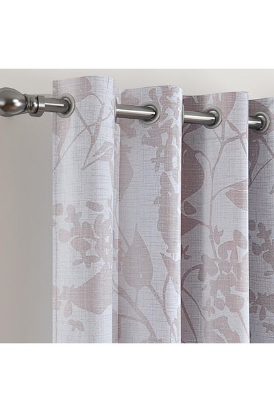 erorex Russelle Rivera Printed Single Curtain - 140x240 cm