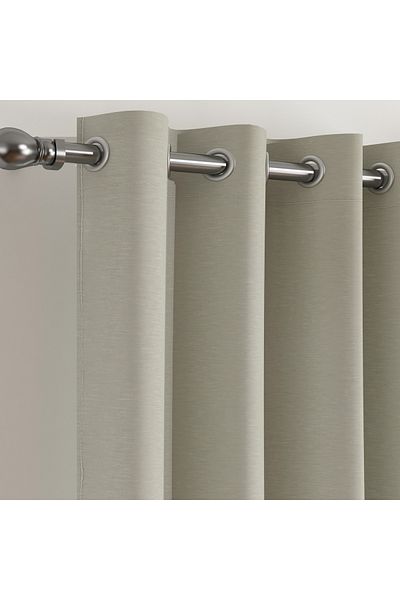 erorex Sera Fiji 2-Piece Blackout Extra Long Curtain Set - 135x300 cm