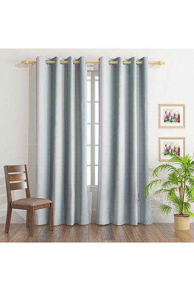 erorex Uni 4-Piece Blackout Curtain Set - 140x240 cm
