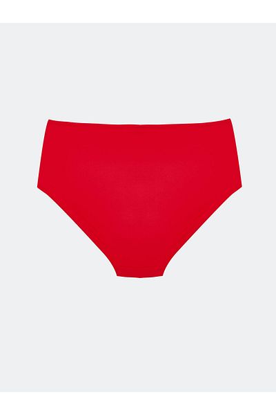 LC Waikiki Lcw Dream Red Women's Flat Bikini Bottom