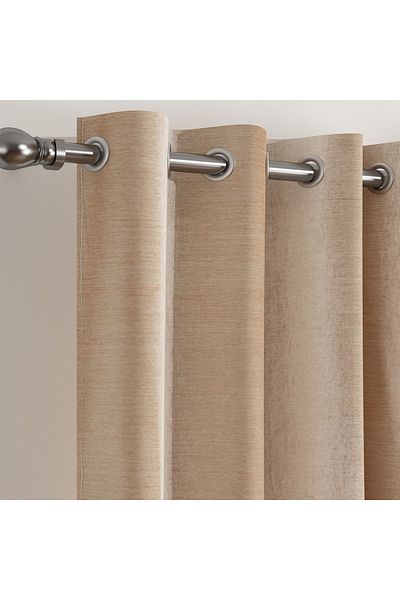 erorex Stella 2-Piece Extra Long Chenille Curtain Set - 140x300 cm