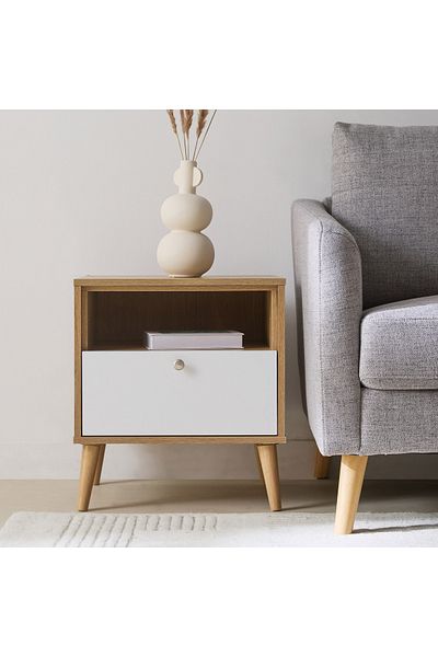 erorex Natalia End Table with Drawer