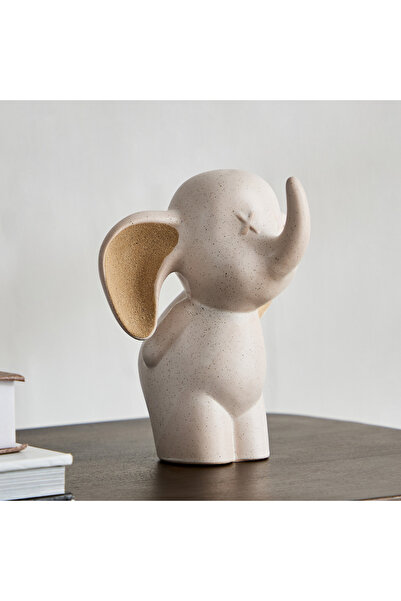 Home Box Blyth Ceramic Double Texture Cute Elephant - 15.1x11.2x16.2 cm