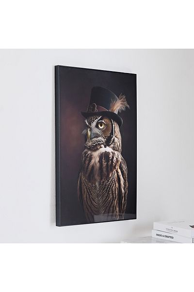 erorex Ersel Bird Framed Picture - 40x60x2.5 cm