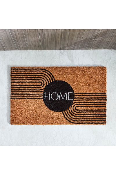 erorex Home Printed PVC Back Coir Doormat - 45x75 cm