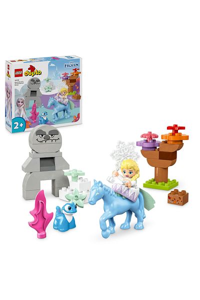 LEGO Set LEGO DUPLO - Elsa si Bruni in Padurea Fermecata (10418)