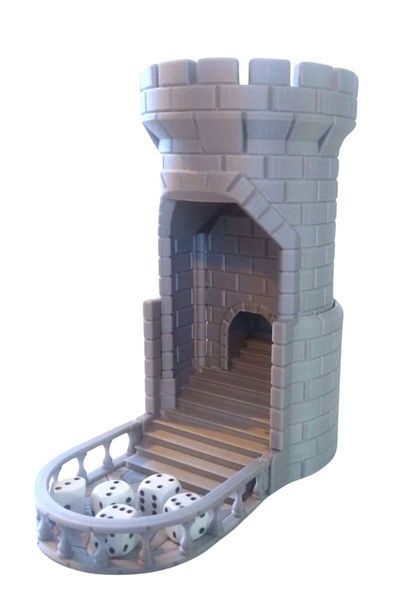 ATC Elektrik Castle Designed Dice Tower That Makes Dice Throwing Fun!