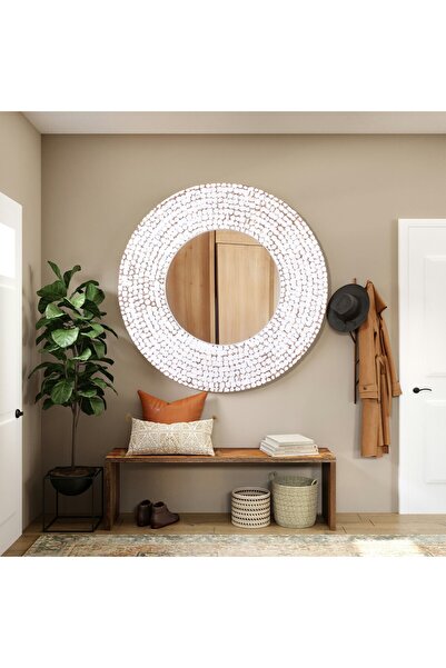 Mylamp COCONUT Hindistan Cevizi BÜYÜK AYNA 120x4 cm