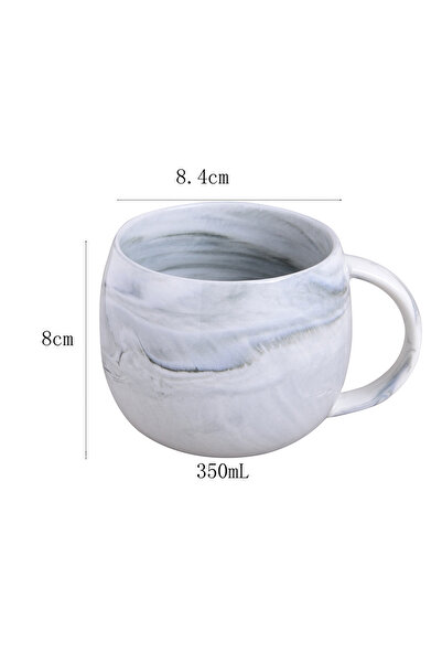 sharpdo كوب بطن رخامي 350 مل