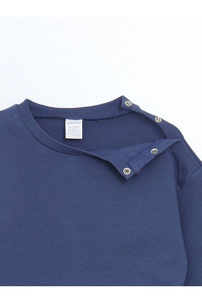 LC Waikiki Crew Neck Basic Baby Boy Sweatshirt