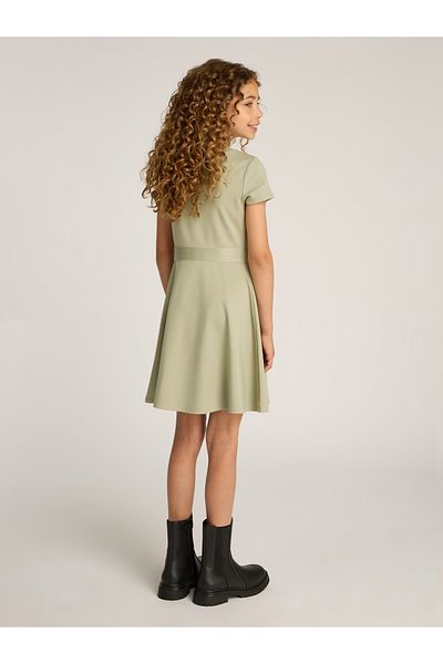Calvin Klein Calvin Klein Girls Green A-Line Dress